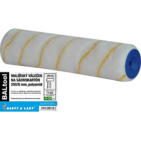 BARVY A LAKY HOSTIVAŘ roller for drywall holder 8 mm, 250 mm BARVY A LAKY HOSTIVAŘ roller for drywall holder 8 mm, 250 mm
