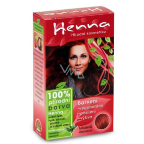 Henna Natural Hair Color Copper Red 123 powder 33 g