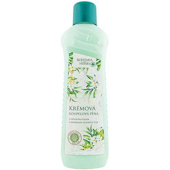 Bohemia Gifts Milk and Green Tea creamy bath foam 1 l