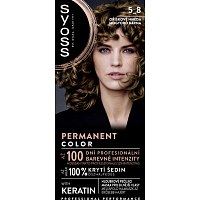 Syoss Hair Color, 5-8 Hazelnut Brown