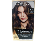 Loreal Paris Préférence hair color 4.15 Caracas Intense Icy Chestnut