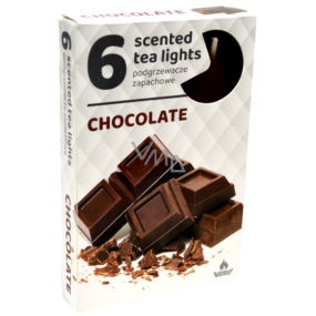 Tea Lights Chocolate scented tea lights 6 pieces