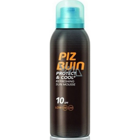 Piz Buin Protect & Cool Refreshing Sun Mousse SPF10 Sunscreen 150 ml