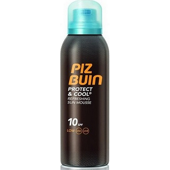 Piz Buin Protect & Cool Refreshing Sun Mousse SPF10 Sunscreen 150 ml