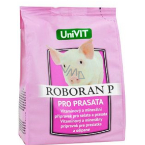 Roboran P for pigs increases the weight gain of 1 kg