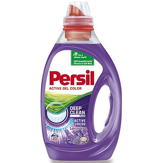 Persil Deep Clean Lavender liquid laundry gel for coloured clothes 20 doses 1 l