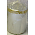 Lima Deluxe candle silver cylinder 70 x 100 mm 1 piece