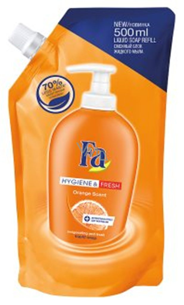 Fa Hygiene & Fresh Orange Scent liquid soap refill 500 ml VMD