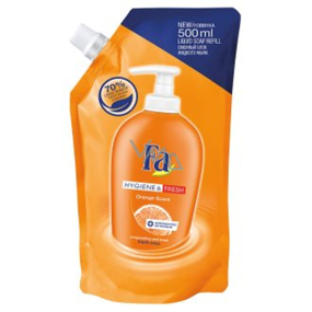 Fa Hygiene & Fresh Orange Scent liquid soap refill 500 ml