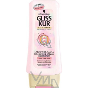 Gliss Kur Liquid Silk Gloss regenerating hair balm 200 ml