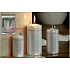 Lima Hearts candle white cylinder 50 x 100 mm 1 piece