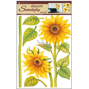 Sunflower wall stickers 50 x 35 cm
