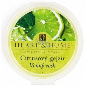 Heart & Home Citrus Geyser Soy Natural Scented Wax 27 g