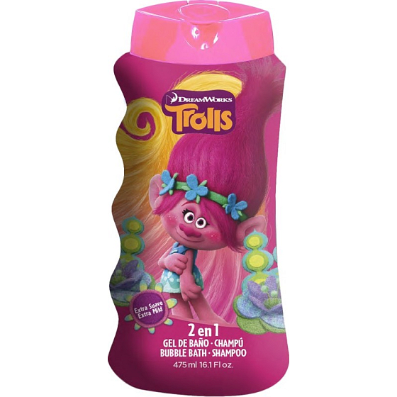 Troll shower and bath gel for children 475 ml