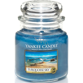 Yankee Candle Turquoise Sky - Turquoise sky scented candle Classic medium glass 411 g