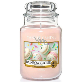 Yankee Candle Rainbow Cookie - Rainbow macaroons scented candle Classic large glass 623 g