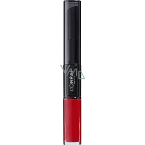 Loreal Infaillible Reno 24h long-lasting lipstick and lip gloss 2in1 506 Red Infaillible 5 ml