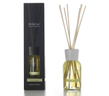 Millefiori Milano Natural Lemon Grass - Lemongrass Diffuser 100 ml + 7 stalks 25 cm long for smaller spaces lasts 5-6 weeks