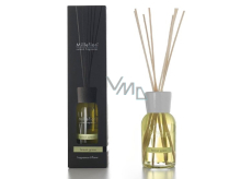 Millefiori Milano Natural Lemon Grass - Lemongrass Diffuser 100 ml + 7 stalks 25 cm long for smaller spaces lasts 5-6 weeks