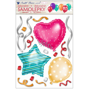 3D Balloon Wall Sticker 35 x 27 cm