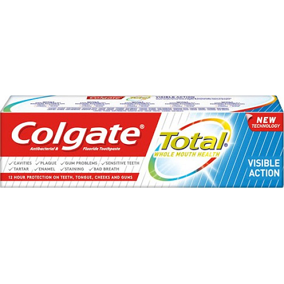 Colgate Total Visible Action toothpaste new 75 ml