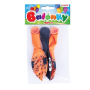 Rappa Inflatable balloon with Halloween print 2 colors, 3 pieces