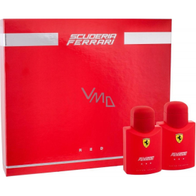 Ferrari Scuderia Ferrari Red eau de toilette for men 75 ml + aftershave 75 ml, gift set