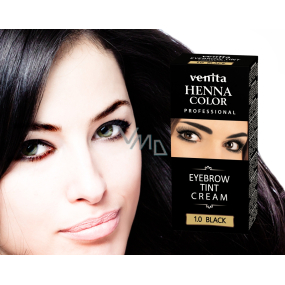 Venita Henna Profesional cream eyebrow color Black 15 ml