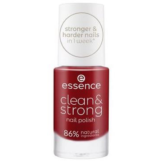 Essence Clean & Strong nail polish 05 Loud Poppy 8 ml