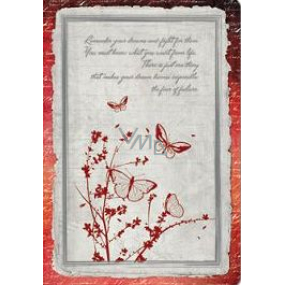 Ditipo Diary Antique butterflies A5 15 x 21 cm