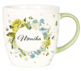 Albi Flowering mug named Monika 380 ml