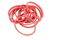 Red rubber bands diameter 20 mm, 40 mm and 60 mm 40 pieces
