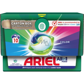 Ariel All-in-1 Pods Color gel capsules for coloured laundry 10 pieces