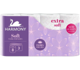 Harmony Soft Flora perfumed toilet paper 3 ply 8 pieces