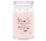 Yankee Candle Pink Sands - Pink Sands scented candle Signature Tumbler large glass 2 wicks 567 g