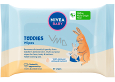 Nivea Baby Toddies Multifunctional Wet Cleansing Wipes 57 pieces