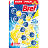 Bref Power Aktiv WC Block Lemon, Solid WC Block, 4 × 50 g