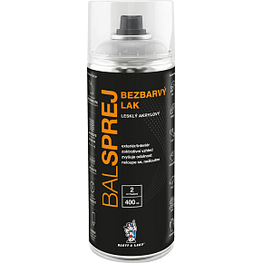 BALSPREJ universal acrylic spray varnish, colorless gloss, 400 ml