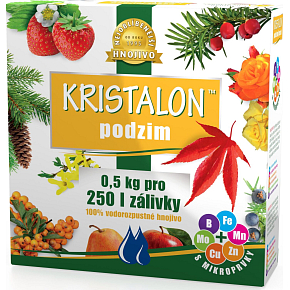 Agro Kristalon Autumn water-soluble universal fertilizer 0.5 kg for 250 l of irrigation Agro Kristalon Autumn water-soluble universal fertilizer 0.5 kg for 250 l of irrigation