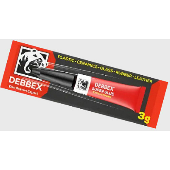 Den Braven Super Glue instant glue, 3 g