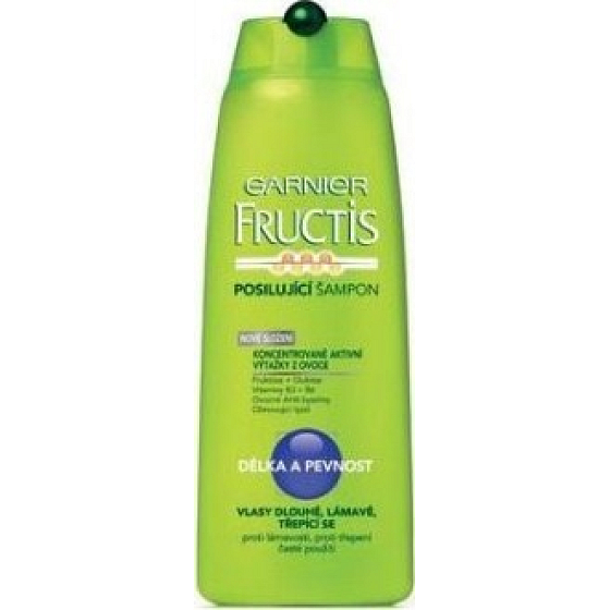 Garnier Fructis Length and strength shampoo for brittle hair 250 ml