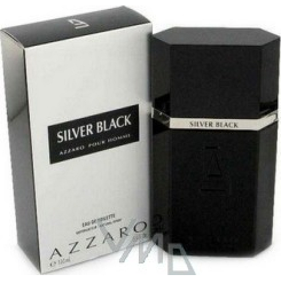 Azzaro Silver Black Eau de Toilette for Men 50 ml