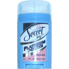 Secret Key Platinum Power Delicate antiperspirant deodorant stick for women 40 ml