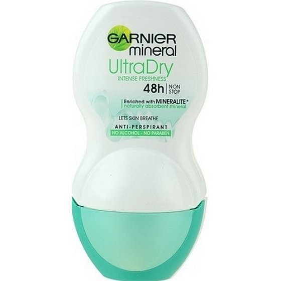 Garnier Mineral Ultra Dry Fresh Intense Freshness roll-on ball deodorant for women 50 ml