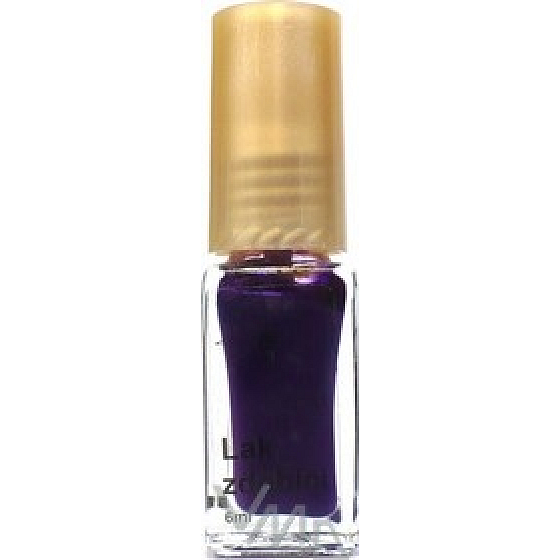 Daisy decorating nail polish shade purple 6 ml