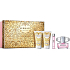 Versace Bright Crystal eau de toilette 50 ml + body lotion 50 ml + shower gel 50 ml + roller ball 10 ml, gift set for women