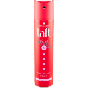 Taft Shine 5 mega strong fixation hairspray 250 ml
