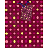 Nekupto Gift paper bag 23 x 18 x 10 cm Polka dots purple 1 piece 620 30 KAM