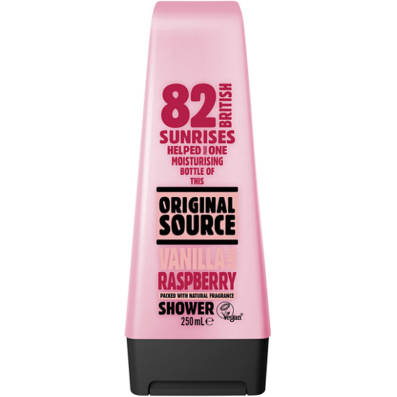 Original Source Raspberry and Vanilla Milk Shower Gel 250 ml