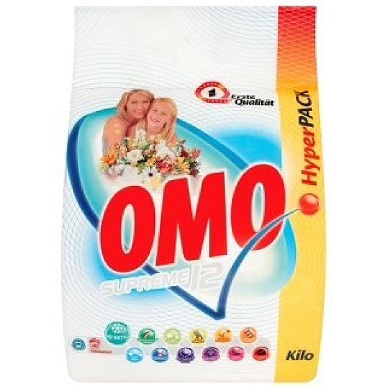Omo Supreme 12 washing powder, white laundry 80 doses 8 kg